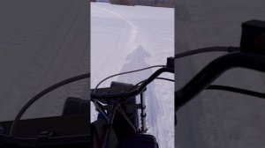 поездка на мотовездеходе по зимним тропам!