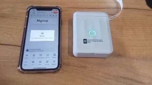 печать этикеток 3. Принтер этикеток NIIMBOT D110M