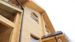 Дом из профилированного бруса в Екатеринбурге. БрусМаркет.