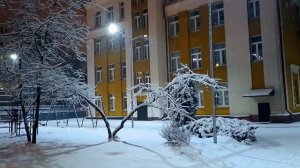 Футаж Снегопад. Красивый Снегопад в Городе. Видеофутажи. Ночной Снегопад. Футажи для видеомонтажа