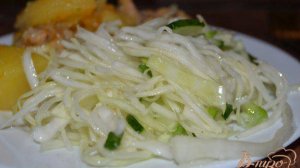Свежий салат из капусты