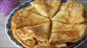 самые ВКУСНЫЕ БЛИНЫ бабушкины!!! тонкие блинчики на молоке получаются всегда