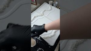 Картина из эпоксидной смолы в технике грязного стакана☺️