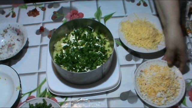 Салат "НЕЖНОСТЬ" к новогоднему столу!!!! смотреть онлайн