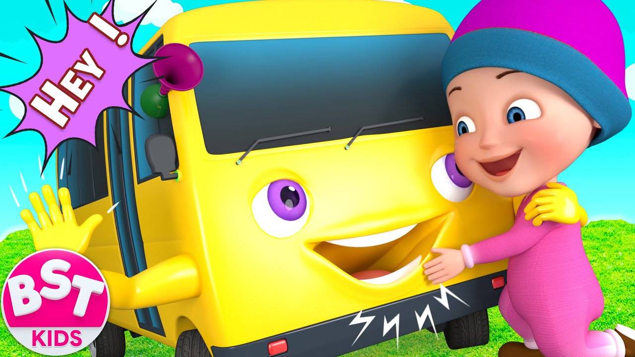 Один маленький автобус - Billion Surprise Toys Детские стишки, детские песенки смотреть онлайн