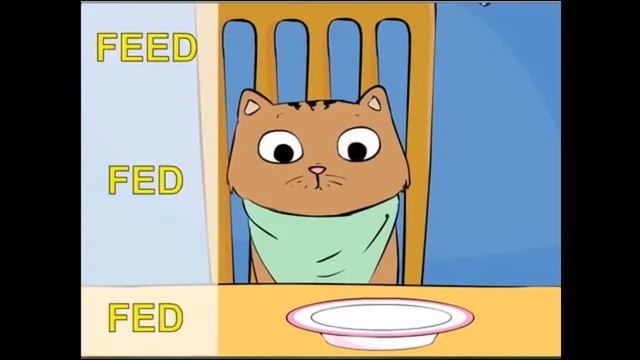 РЭП про КОТА! Английские неправильные глаголы (песня 1). смотреть онлайн