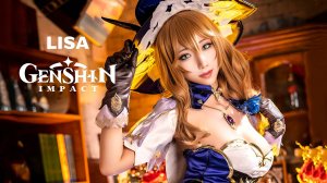HaneAme - Genshin Impact Lisa Cosplay by #HaneAme