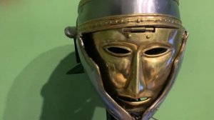 Шлем Римский Галльский с лицевой маской, Roman Imperial Gallic helmet with face mask, Nautical 3693