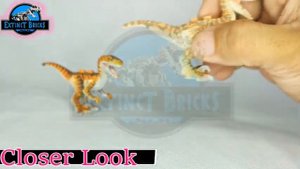 VELOCIRAPTOR LEGO COMPATIBLE CUSTOM JURASSIC PARK NOVEL THE LOST WORLD I TIGER RAPTOR I LEGO RAPTOR