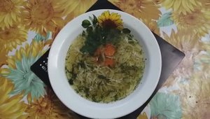 Домашняя Лапша без Мяса со Вкусом Куриного Бульон. Постный  Рецепт