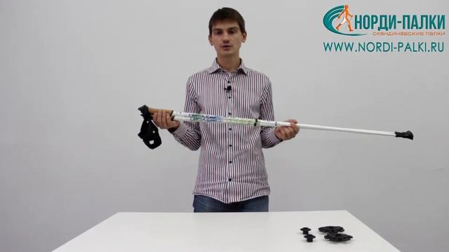 Карбоновые палки для скандинавской ходьбы FINPOLE SPIRIT 100 CARBON