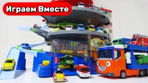 Играем в машинки ! Строим ГОРОД МАШИНОК ! Игрушки из мультиков ! Видео для детей