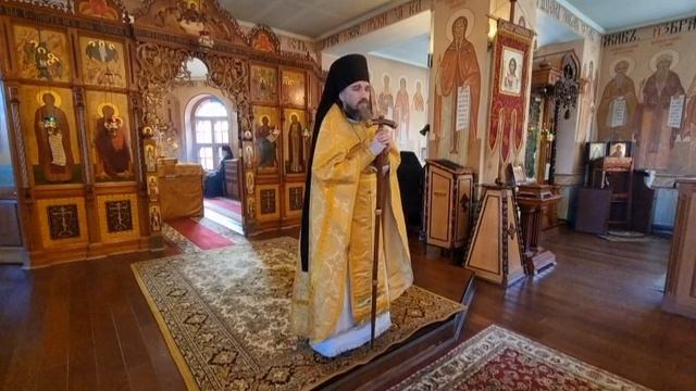 Проповедь игумена Климента в Прощеное воскресенье. Воспоминание Адамова изгнания 02.03.2025
