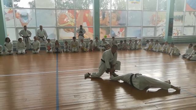 ФУДОКАН. Отобрать нож у противника нужно в любом случае. Касаткин Николай Сергеевич, 7-й Дан.Часть смотреть онлайн