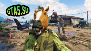 Улучшенная версия коня в GTA 5 игра ГТА Онлайн на компьютере