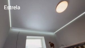 Натяжной потолок с подсветкой