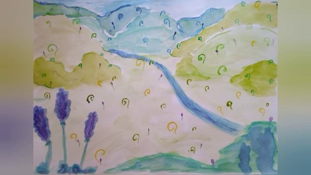 Работы юных художников. Художник-педагог Фёдор Усачёв смотреть онлайн