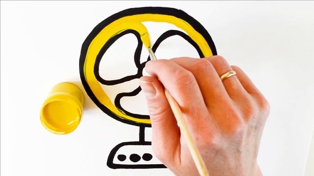 Как нарисовать настольный вентилятор. Рисуем бытовую технику вместе с детьми. Раскраски рисуем сами смотреть онлайн