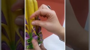 образцово- показательный вариант резной свечи. изучение элементов