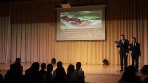 Выступление 231 группы.