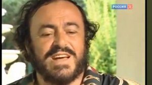 Паваротти о своем педагоге,о технике пения,о дыхании.