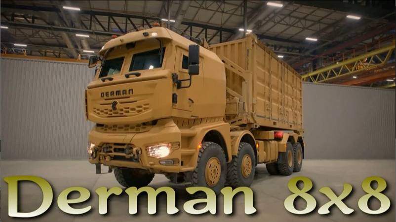 Derman 8x8. Бронированный логист турецкой армии.