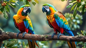 Попугаи удивительные факты