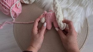 Марафон Вязание - это серьезно Задание 4  зайка