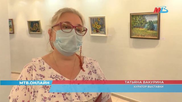 «Синева родного края»: художник Олег Уланов показал в живописи красоту волгоградской земли