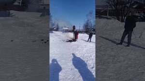 Масленица в деревне