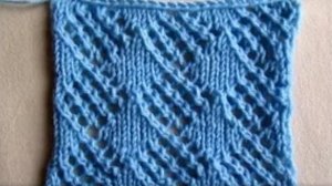 ВЯЗАНИЕ ВЕСЕННЕГО УЗОРА "РОМБИКИ".Knitting!