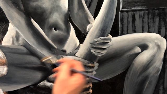 Многослойная живопись. Первый слой. смотреть онлайн