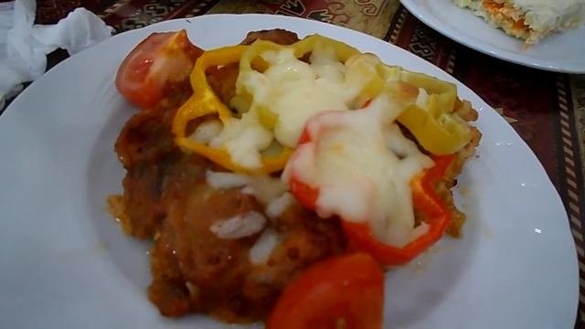 ЧТО МЫ ЗАКАЗАЛИ В ТУРЕЦКОИ КАФЕ /ГОРОД БАКУ/АЗЕРБАЙДЖАН