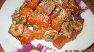 Запеченная тыква в духовке с медом