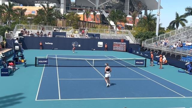 Will she be the next teen sensation? 16 yo Linda Fruhvirtova advanced over Mertens Miami Open 2022 смотреть онлайн