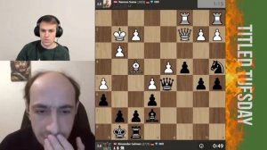 ОЙ, ИДИОТ! // GM RASMUS SVANE vs IM ШУРА ГЕЛЬМАН #chess #шахматы #schach