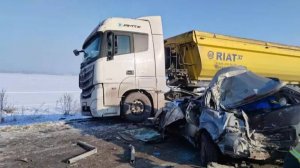 12 автомобилей столкнулись из-за тумана на трассе М-2 «Крым» под Курском