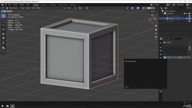8 - Добавление материала в Blender