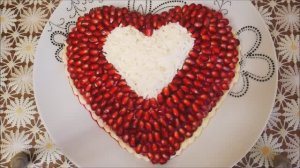 Салат ГРАНАТОВОЕ СЕРДЦЕ рецепт салата Салат на ПРАЗДНИЧНЫЙ стол Готовим с Любовью