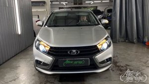 Тюнинг света на Lada Vesta | Бегущие поворотники