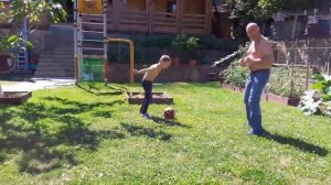 Футбол во дворе