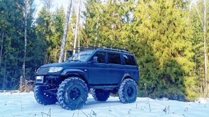 Уаз Росомах. Лесные дорожки в последних числах февраля 2025