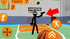 Злой учитель Стикмен ( 2 часть) #стикмен #игроманиябратьев #школа