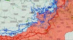 Карта боевых действий. Изменение линии фронта за февраль 2025 года