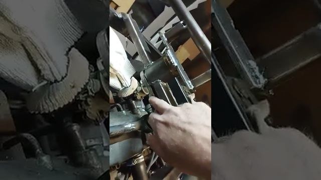 Самодельный квадрик. Рулевое управление.