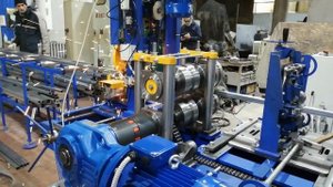 Линия прокатки армирующего профиля для пластиковых окон