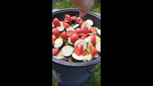 мясо тушеное с овощами