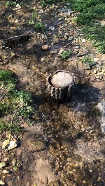 Течёт ручей, бежит вода #short #shorts смотреть онлайн