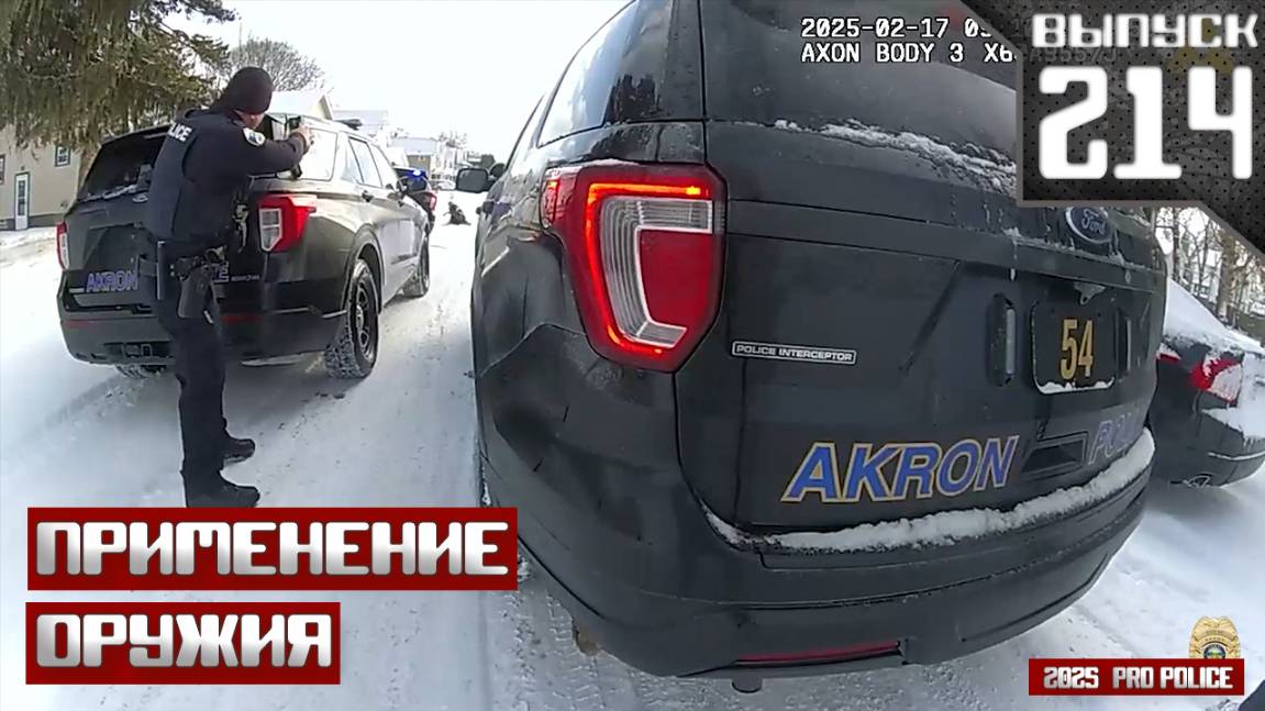 Применение оружия сотрудниками полиции: Психическое расстройство [Выпуск 214 2025] смотреть онлайн