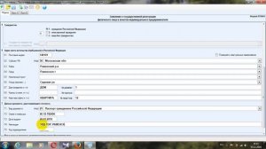 Заполнение заявления на регистрацию ФЛ в качестве ИП